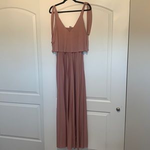 ASOS Design pleased Maxi size S